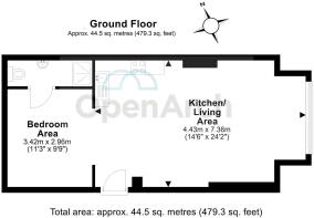 Flat 2, 84 Lincoln Road, Peterborough - all floors
