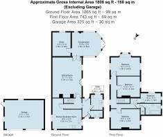 Floorplan Vale cottage