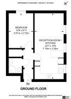 Floorplan area for info only, not for £/sq. ft valuation
