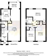 Floorplan - 67 Whitehorses Way, Littlehampton, BN1