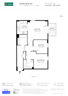 Floorplan area for info only, not for £/sq. ft valuation