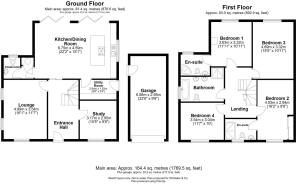 Plot B , Farmhouse Gardens, Nup End - all floors.J