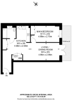 Floorplan area for info only, not for £/sq. ft valuation