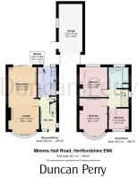 32 Mimms Hall Road Hertfordshire EN6 - floor plan.