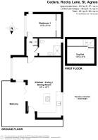 Eco Beach House - Floor plan