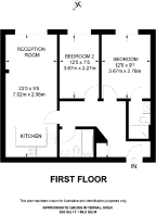 Floorplan area for info only, not for £/sq. ft valuation