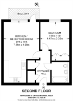 Floorplan area for info only, not for £/sq. ft valuation