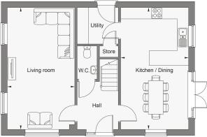 Dandara - Golwg Gwendraeth - The Teifi, Home 126 floorplan
