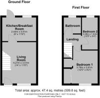9 Warwick Walk, Bobblestock, Hereford - all floors