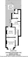 Floorplan area for info only, not for £/sq. ft valuation