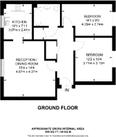 Floorplan area for info only, not for £/sq. ft valuation