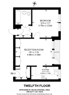 Floorplan area for info only, not for £/sq. ft valuation
