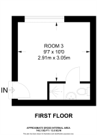 Floorplan area for info only, not for £/sq. ft valuation