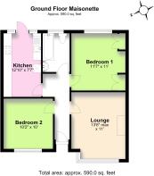 156 Station Avenue, West Ewell, Epsom Floorplan