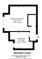Floorplan area for info only, not for £/sq. ft valuation
