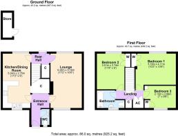 12 BEDFORD CLOSE, Catterick Garrison - all floors.