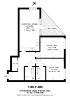 Floorplan area for info only, not for £/sq. ft valuation