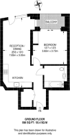 Floorplan area for info only, not for £/sq. ft valuation