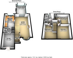 3D floor plan