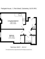 Flat 4, Parkgate House, 1, Park Street, Camberley,
