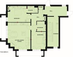 The Birch floorplan