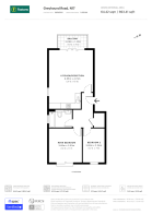 Floorplan area for info only, not for £/sq. ft valuation