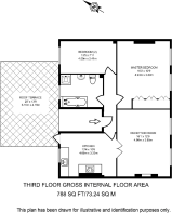 Floorplan area for info only, not for £/sq. ft valuation