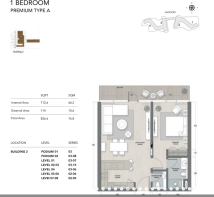 1BR-Floor Plan