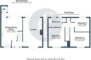 51 The Leys, Alcester - all floors