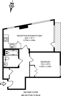 Floorplan area for info only, not for £/sq. ft valuation