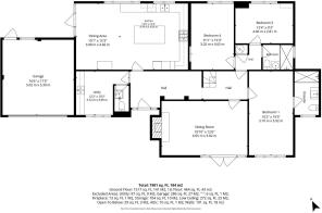 2D Floor plan for 1 Humfrey Lane Suite Guyse House