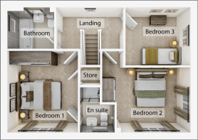 3D - First floor