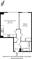 Floorplan area for info only, not for £/sq. ft valuation