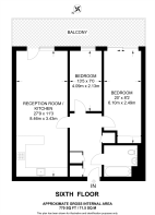 Floorplan area for info only, not for £/sq. ft valuation