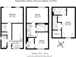 2, Bagshot Manor Gardens, Green Lane, Bagshot, GU1