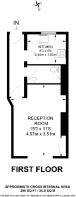 Floorplan area for info only, not for £/sq. ft valuation