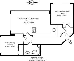 Floorplan area for info only, not for £/sq. ft valuation