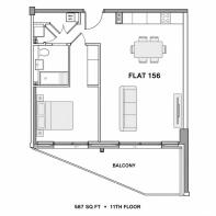 156 West (1 BED)