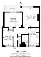 Floorplan area for info only, not for £/sq. ft valuation