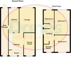 8 Meadow Croft, Wythall - all floors.JPG