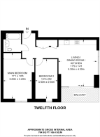 Floorplan area for info only, not for £/sq. ft valuation