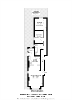 Floorplan area for info only, not for £/sq. ft valuation