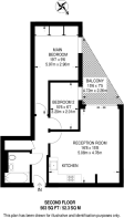 Floorplan area for info only, not for £/sq. ft valuation