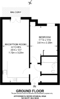 Floorplan area for info only, not for £/sq. ft valuation