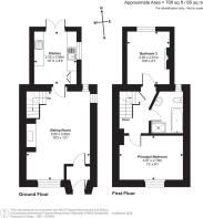 Compass Cottage - Floorplan