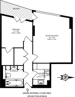 Floorplan area for info only, not for £/sq. ft valuation