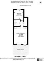 Floorplan area for info only, not for £/sq. ft valuation