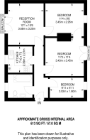 Floorplan area for info only, not for £/sq. ft valuation