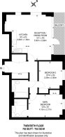 Floorplan area for info only, not for £/sq. ft valuation