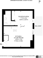 Floorplan area for info only, not for £/sq. ft valuation